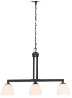 Hampton Bay 3-Light Chandelier - Bronze