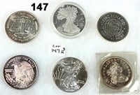 6 US MINT COINS