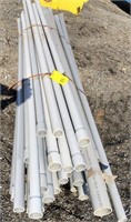 Mixed lot of schedule 40 conduit  various sizes