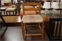 Childs Rush Bottom Chair