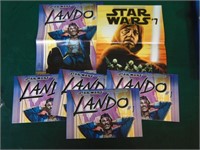 Lot Of Six Marvel Star Wars Posters - Lando #1/Sta