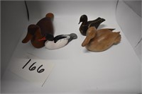 4 Decoys Various Ducks