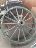 Antique Wagon wheel & rim