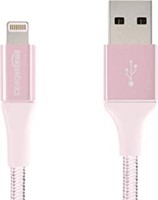 Double Braided Nylon Lightning to USB Cable,