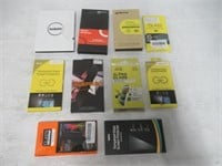 Lot of 10 Various Cell Phone Screen Protectors