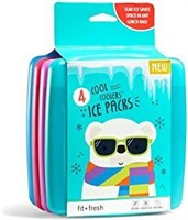 Fit & Fresh Cool Coolers Slim Lunch Ice Packs