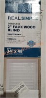 Real Simple 2" Faux Wood Blind