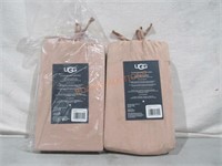 Pair Standard Ugg Sunwashed Pillow Cases;