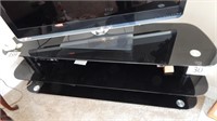 3 TIER CONTEMPORARY TV STAND 62X21X18