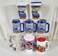 Lot Of Various Nascar & Racing Cups & Mugs