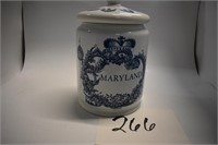 Delft Maryland Jar