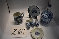 Assorted Delft Items