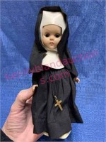 Ginny Vogue Doll (Nun) - 7.5in tall w/ stand