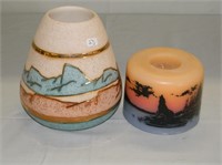 Clay Pot & Earthscape Candle