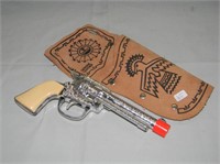 Toy gun W/Leather holder