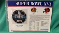 Super Bowl XVI. Patch and Info