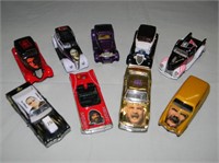 Lot of 9 Wrestling toy cars