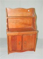 Wooden Toy Cabinet