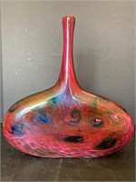 Large Murano art glass vase