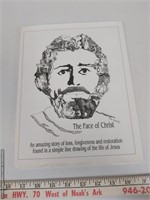 453 THE FACE OF CHRIST SIGNED BY ARTIRT BOOK