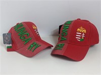 2 Snap Backs - Hungary (Red, Green)