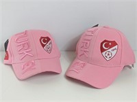 2 Snap Backs - Turkey (Pink)