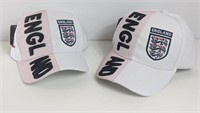 2 Snap Backs - England (White)