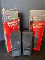 Vintage walkie talkies