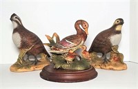 Norleans Quail & Pheasant Figurines