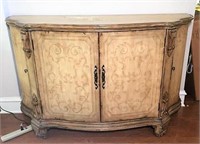 Large Demilune Storage Cabinet