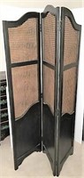 Room Divider with Cane Panel