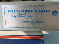 Baltimore & Ohio Class J-1 brass model train