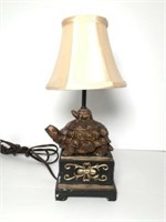 Resin Turtle Lamp with Shade