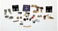 Men's Cuff Links and Tie Tacks