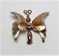 Metales Casados Copper and Sterling Pin