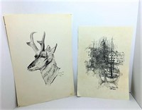 Bonnie Hill Pencil Signed and Numbered