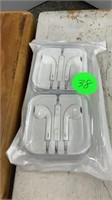 2 pack wired Ear phones