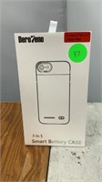 Derozeno 3 in 1 Smart Battery Case Red IPhone