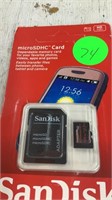 128mb micro sd card with adapter