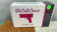 The cash cannon money gun