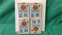 4 Duracell  Promo baseball card Packs