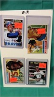 Aaron& Clemente REPRINT cards