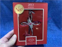 Lenox 2013 ornament in box