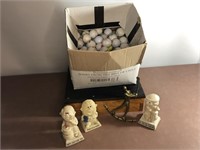 Golf balls and Golf Figurines