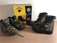 Size 12 Kodiak boots, Size 12 Herman Survivor