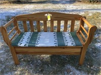 Entrance Bench 44" x 16" with storage