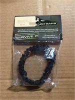 Blue Line Survival Bracelet 8.5"