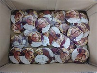 41pc Vtg Pope Paul VI 3.5" Pinback Buttons NOS