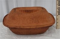 Terracotta casserole