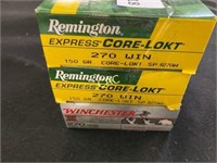 270 Win - 2 Remington - 1 Winchester - 150 gr SP